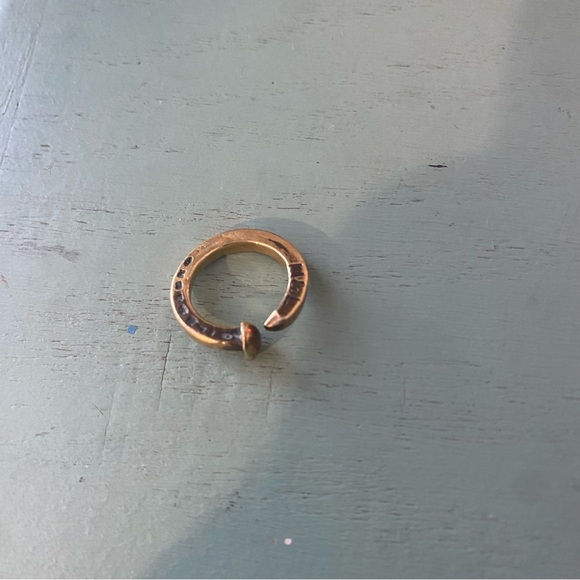 Giles and Brother Brass Spike Ring - Picture 4 of 4